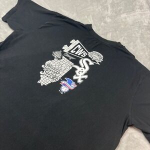 Chicago White Sox Mens 5XL Black Graphic T Shirt Fanatics CWS South Siders
